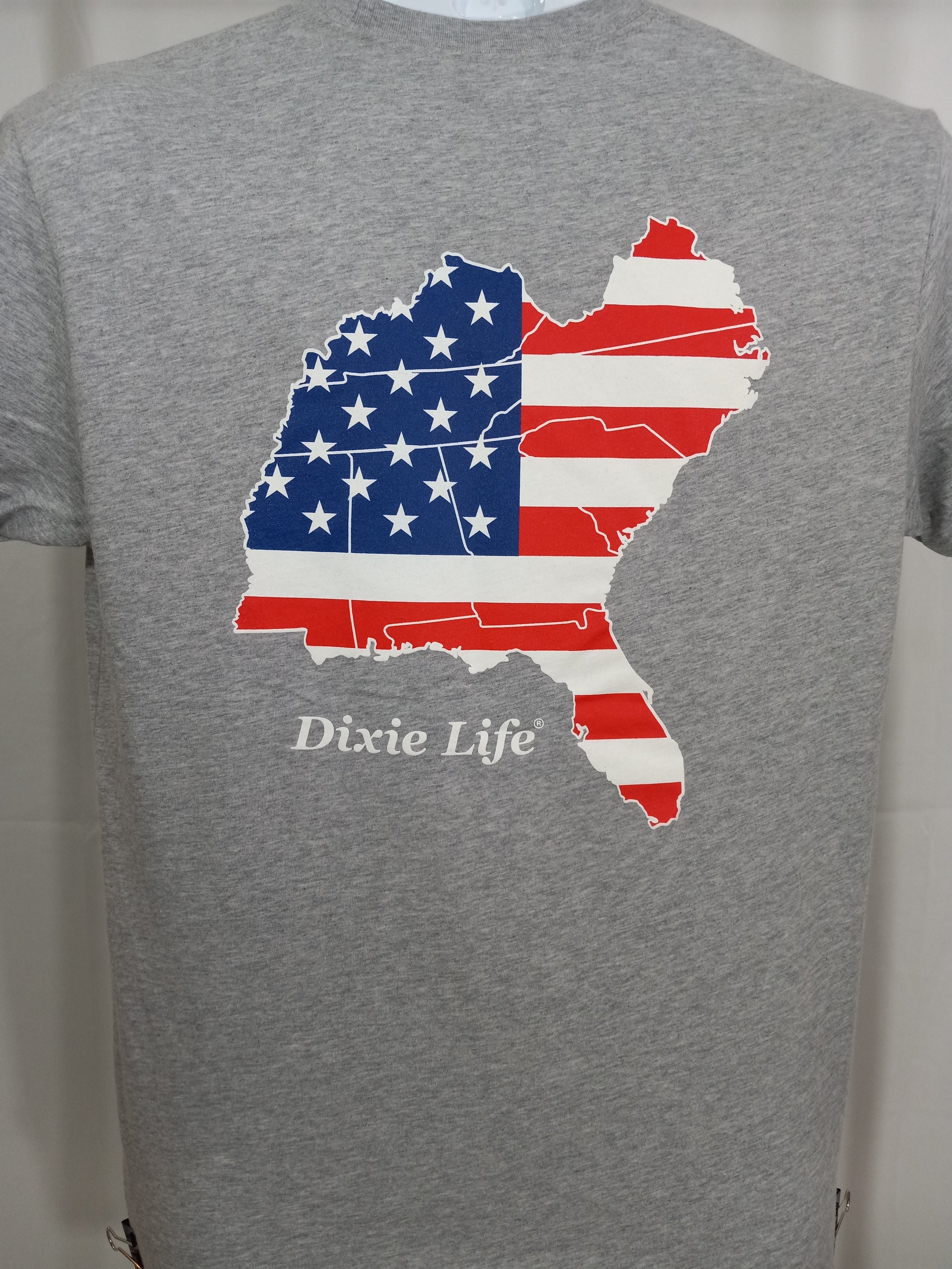 Dixie Life® American Flag - Southern States T-Shirt SS – Dixie Life